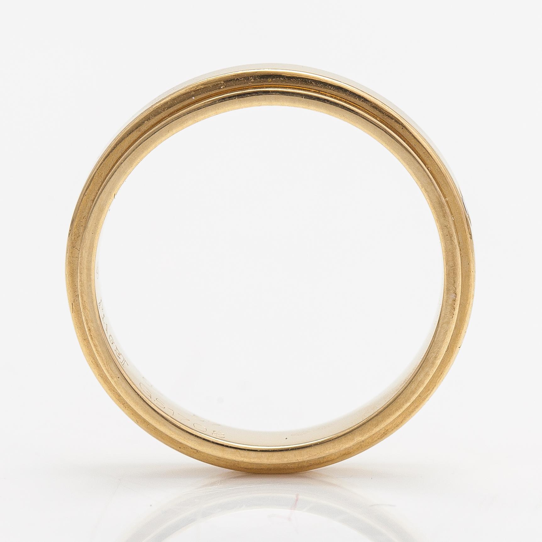 Piaget, Sormus "Possession", 18K kultaa ja timantti n. 0.015 ct. Merkitty Piaget, G51708 57.