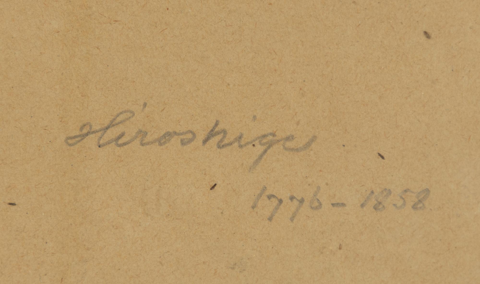 Utagawa Hiroshige I, "Iga Povince: Ueno".