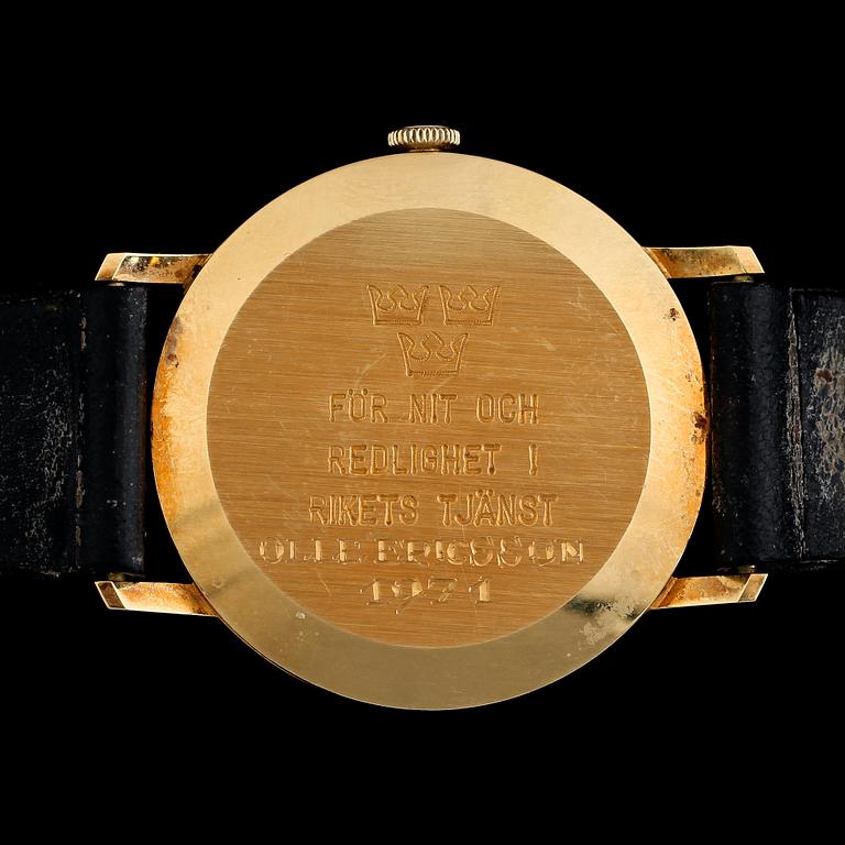 ARMBANDSUR, 18 k guld, Certina, 1970-tal.
