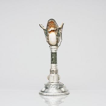 Märta af Ekenstam, a silver Nautilus goblet, Malmö Sweden 1914.