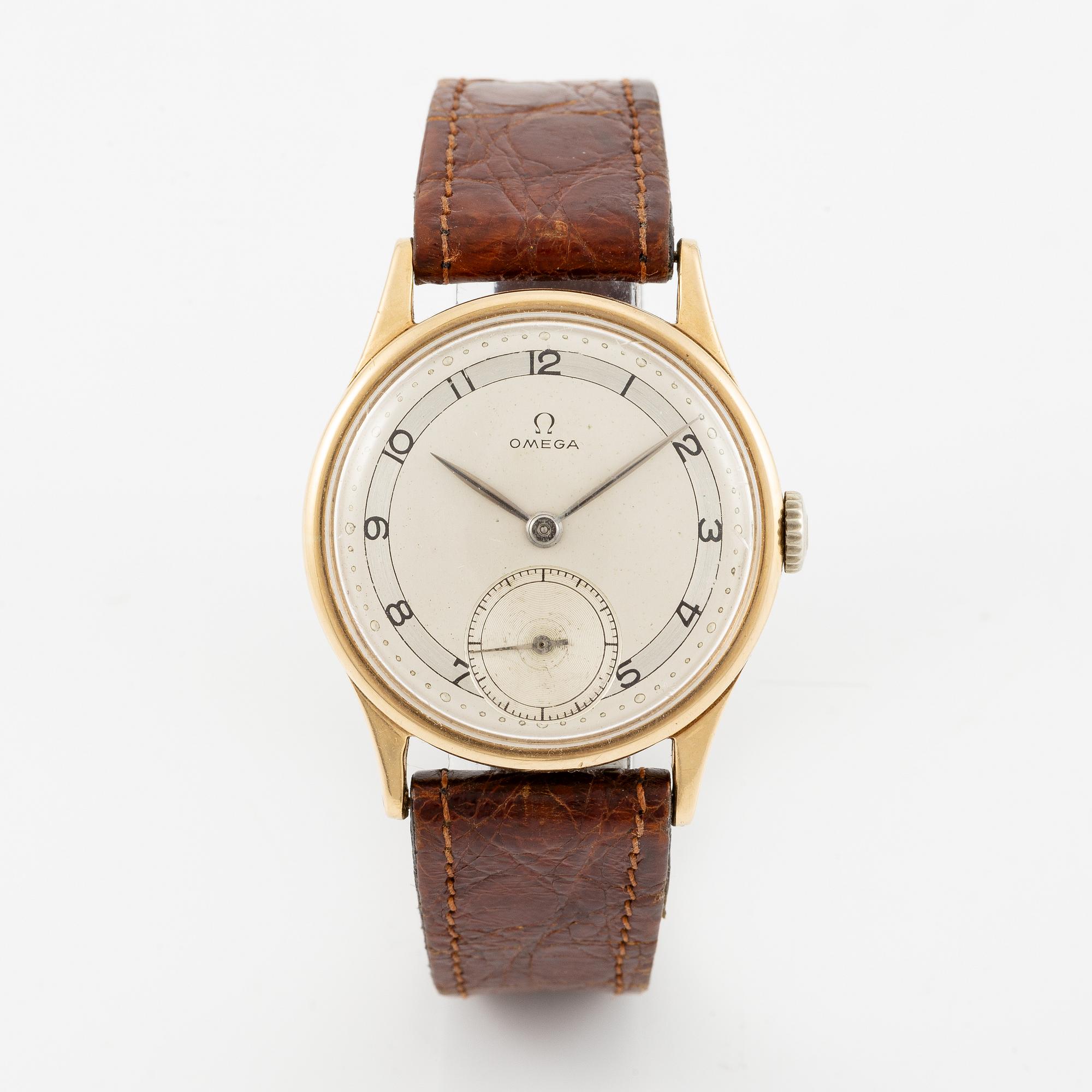 Omega, "J.P.Brandt", wristwatch, 33.5 mm.