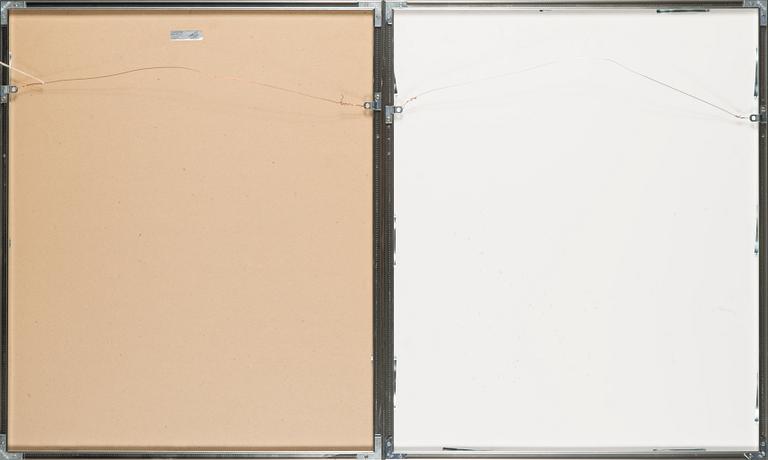 James Coignard, carborundumetsningar, 2 st, signerade och numrerade 26/60.