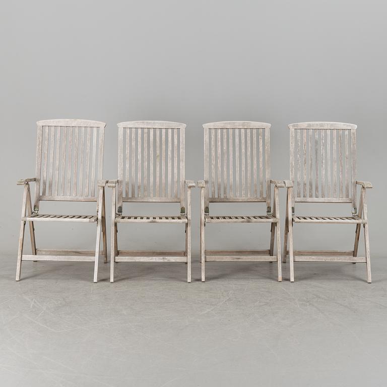 TRÄDGÅRDSSTOLAR, 4 stycken, Covent Garden, 1900/2000-tal.