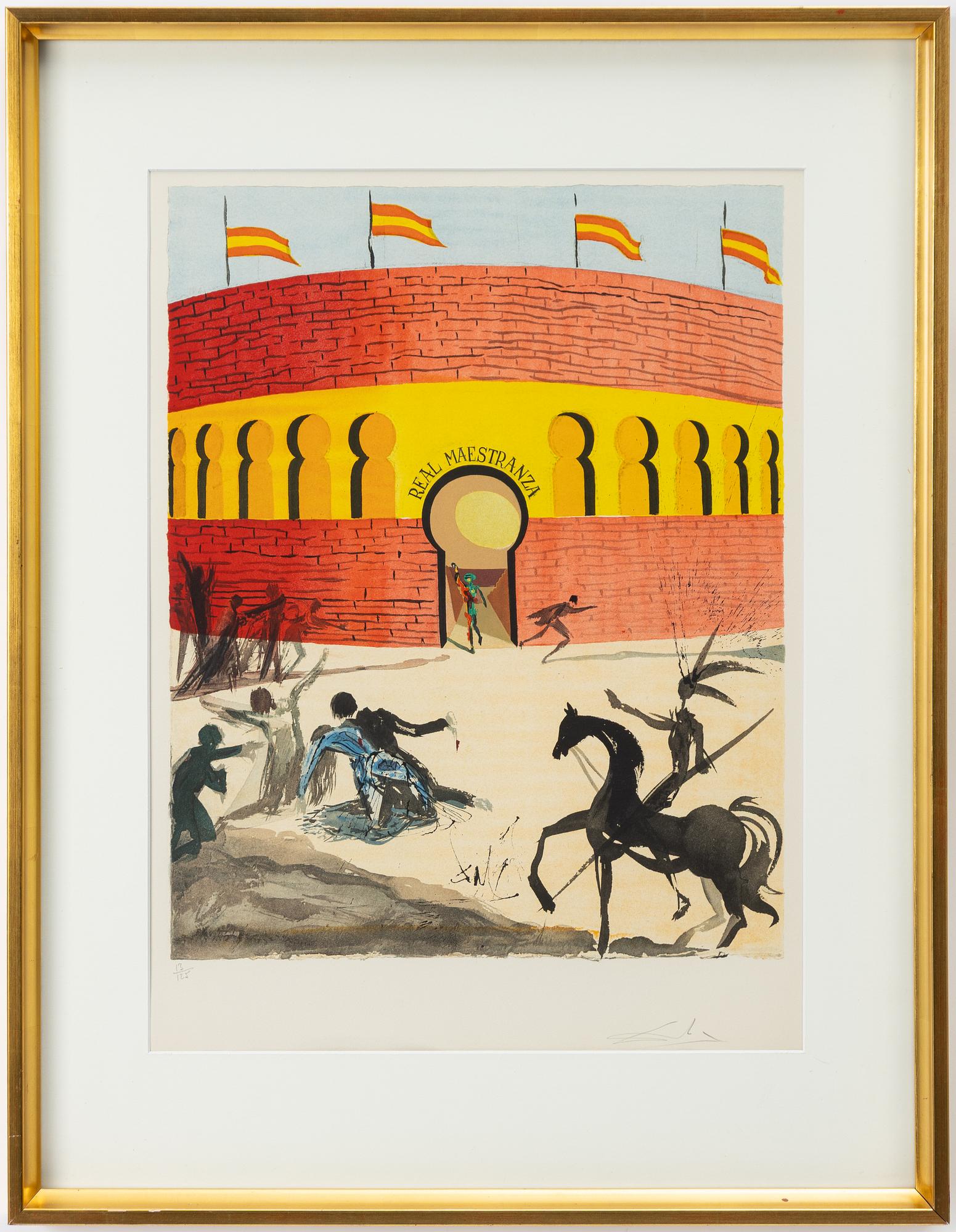 Salvador Dalí, "Carmen's Death” from "Carmen".