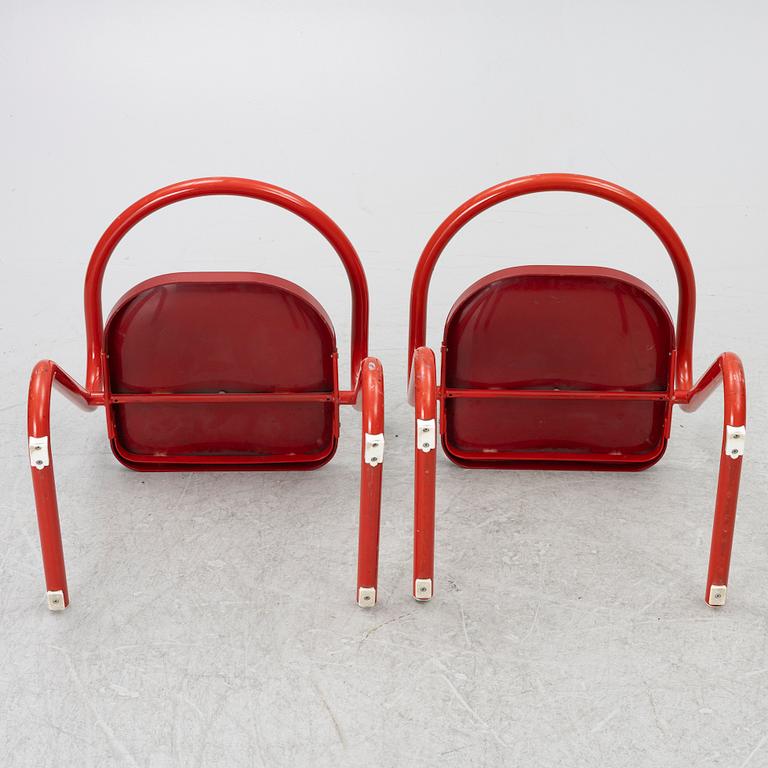 Börge Lindau, & Bo Lindekrantz, a set of 8 model S70-3 armchairs Lammhults.