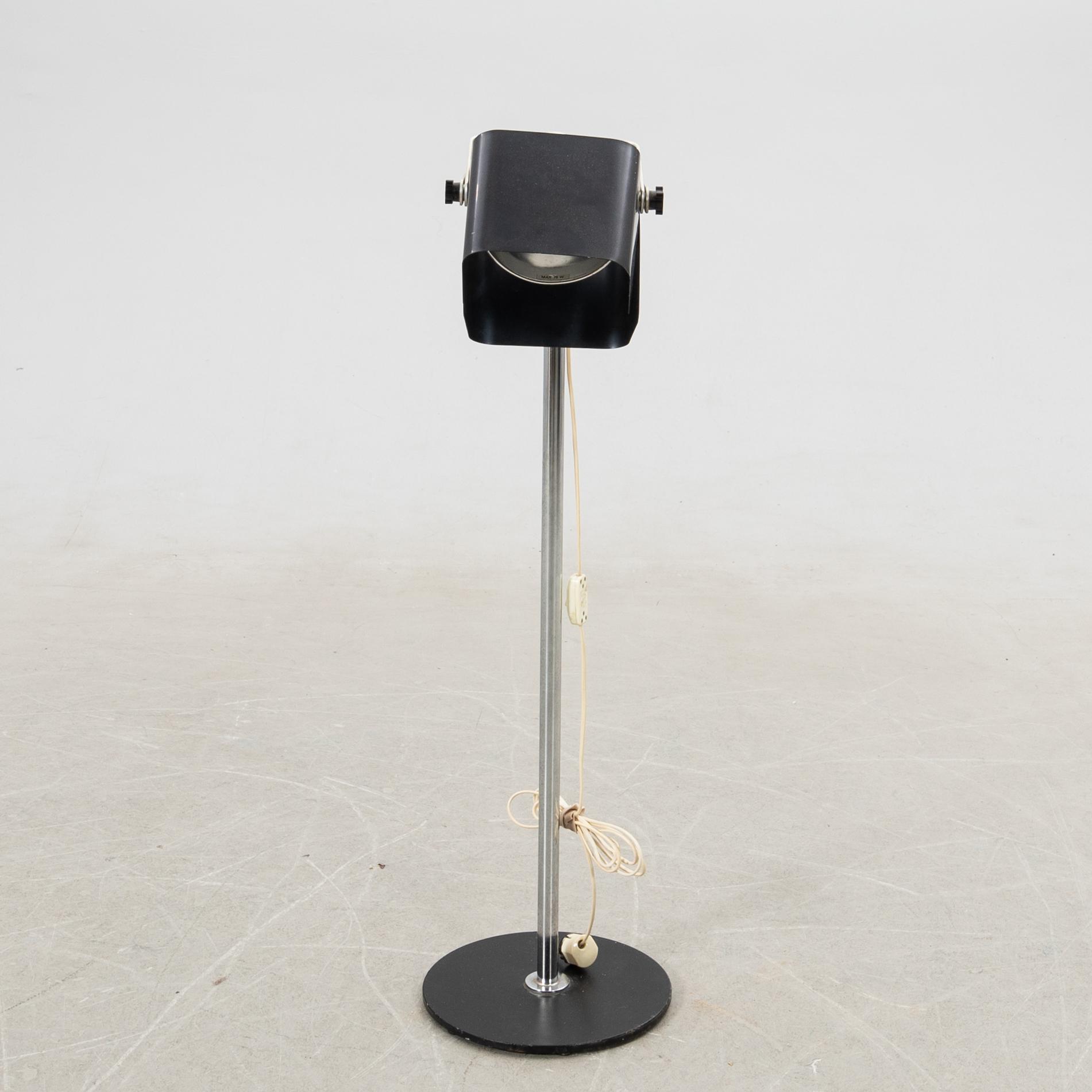 Yrjö Kukkapuro, floor lamp 100 G Haimi Finland 1970s.