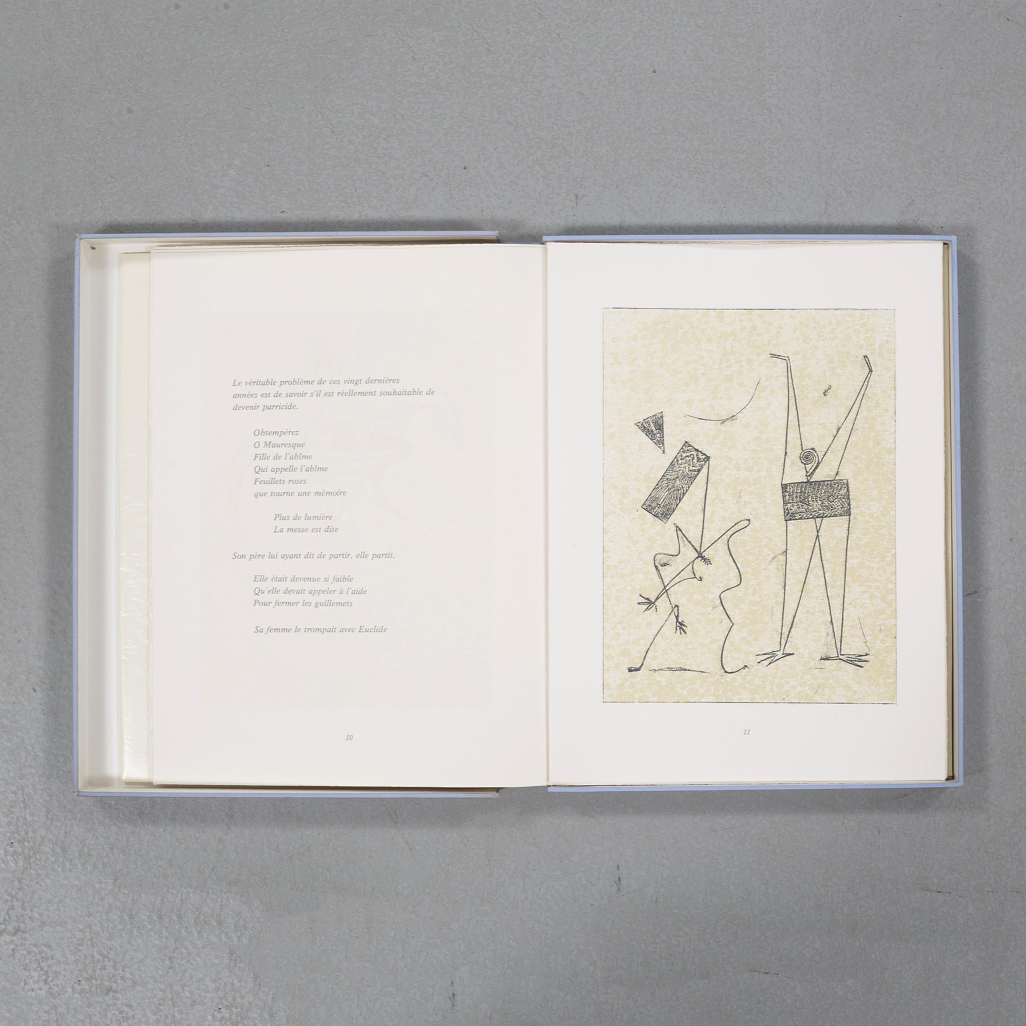 MAX ERNST, portfolio comprising 12 lithographs in colours, 1974, each signed in pencil and numbered 24/79,