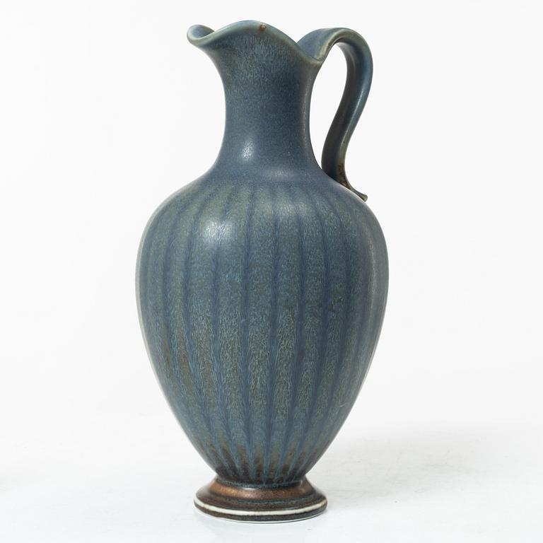 Gunnar Nylund, Vases, 5 pcs, stoneware, Rörstrand.