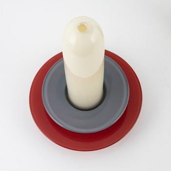 Matz Borgström, two unique glass sculptures, Transjö, -91.