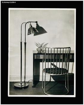 Erik Tidstrand, a floor lamp, Nordiska Kompaniet, 1929-30.