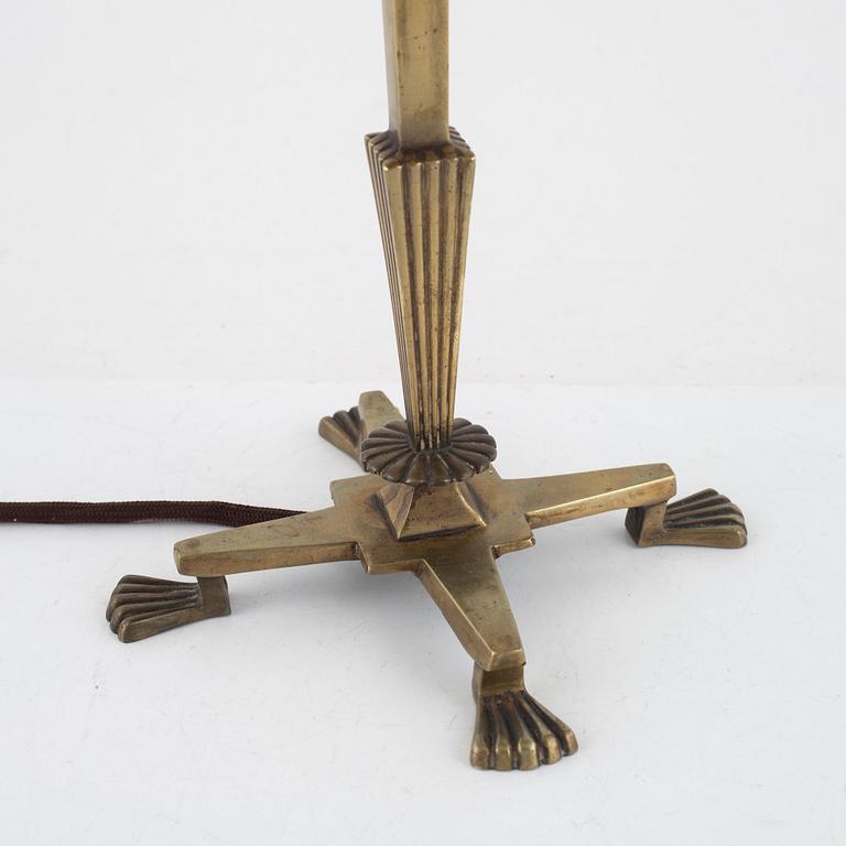 Elis Bergh, tillskriven, bordslampa, Swedish Grace, CG Hallberg, 1920-tal.