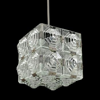 TAKLAMPA, 1960/70-tal. Höjd 60 cm.