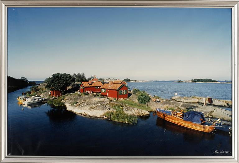 JEPPE OLOF WIKSTRÖM, fotografi, signerad.