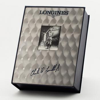 LONGINES, Avigation, Charles Lindbergh, Special Series, chronograph, wristwatch, 41,5 mm,