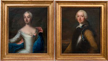 Johan Stålbom, A PAIR OF PORTRAITS.