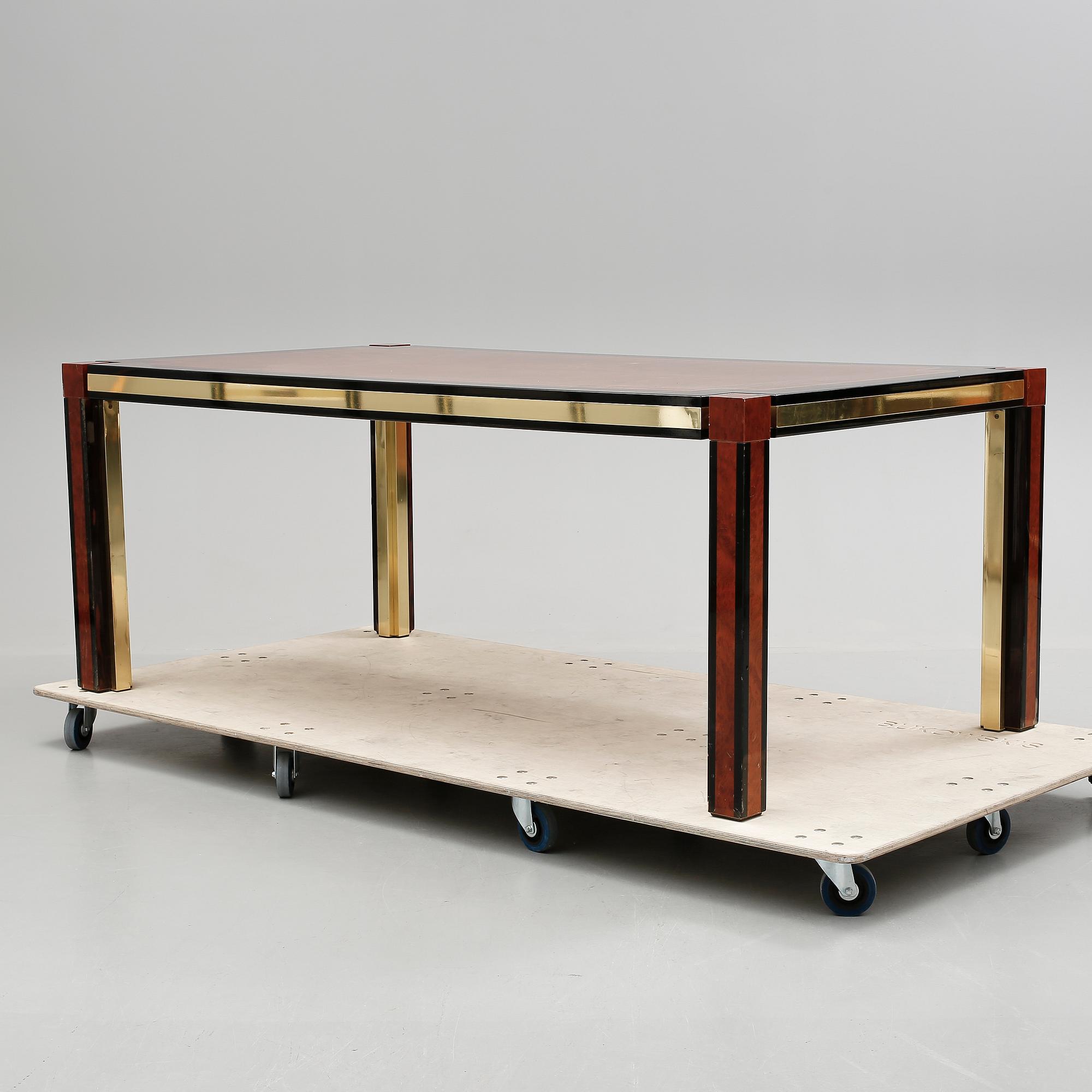 MATGRUPP, 7 delar, Paolo Barracheli "Roaman Deco" ca 1980.