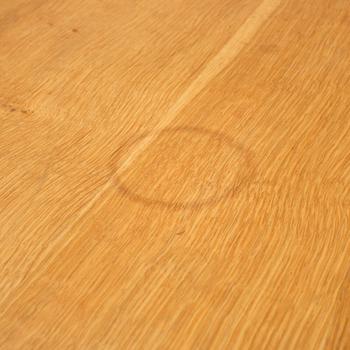 A late 20th century oak table.