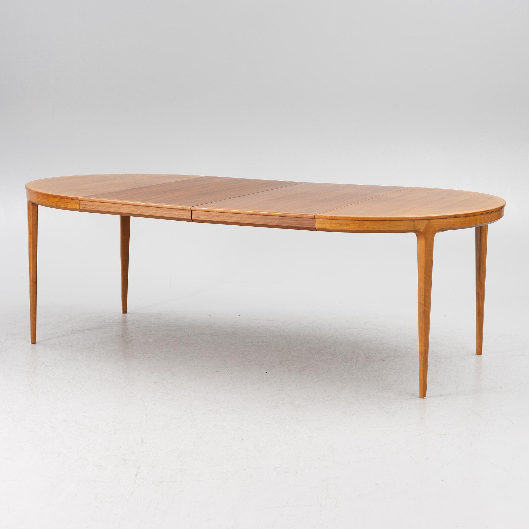 Bertil Fridhagen, matbord, "Diamant". Bodafors, 1960-tal.