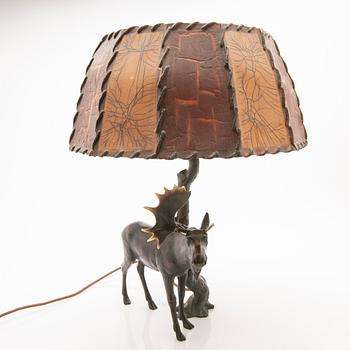 Table lamp, first half of the 20th century.