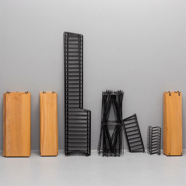 BOKHYLLA, String 3 stycken. 1900-talets mitt.