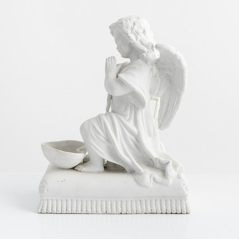 Figurin, parian, 1900-tal.