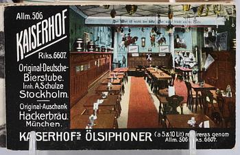 PARTI VYKORT OCH BREV MM, 1900-tal.