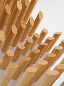 Alexander Lervik, a unique "Spike Chair", Studio Lervik, Stockholm, 2013.