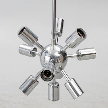 Ceiling lamp, Sputnik model 21416, probably Poland, second half of the 20th century.
