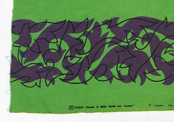 Elisabeth Garouste & Mattia Bonetti, textil, Etamine, 1980/1990-tal.