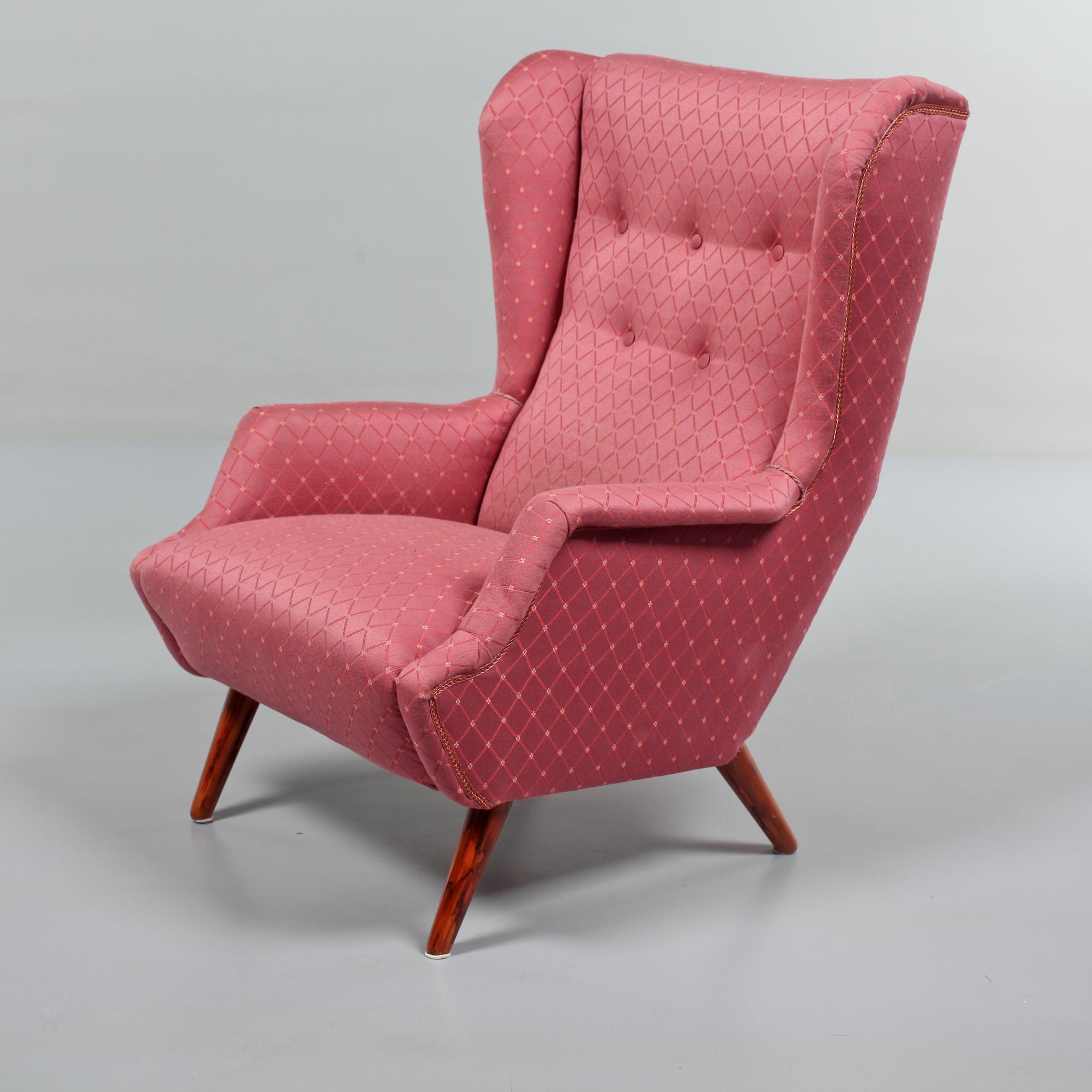 FÅTÖLJ, 1900-talets andra hälft.