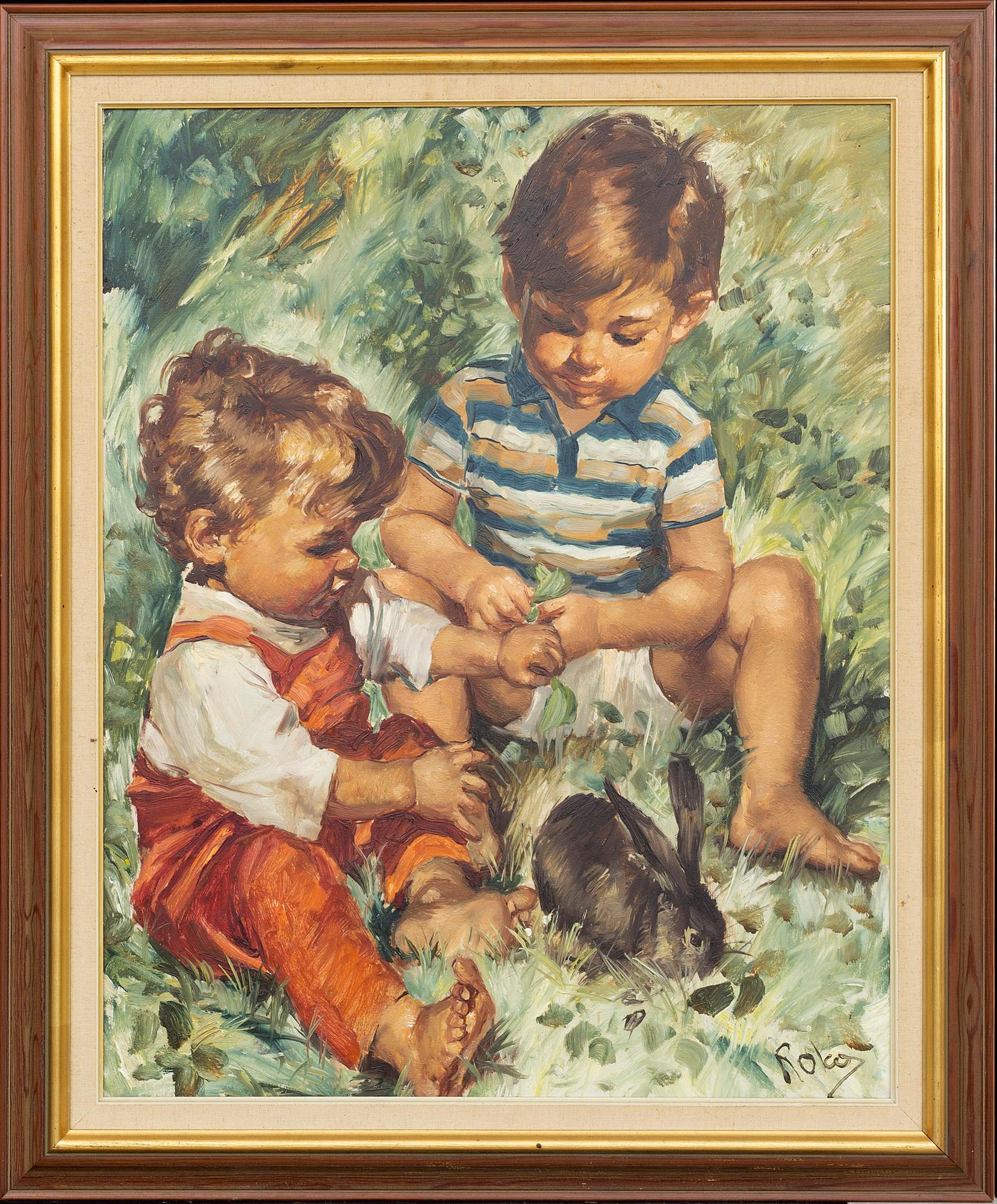 CHARLES ROKA, oil on canvs, signed. - Bukowskis