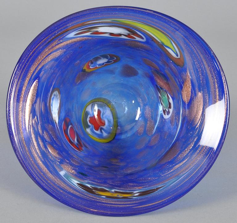 SKÅL, glas, Poul Jörgensen, Kastlösa Glashytta, sign.