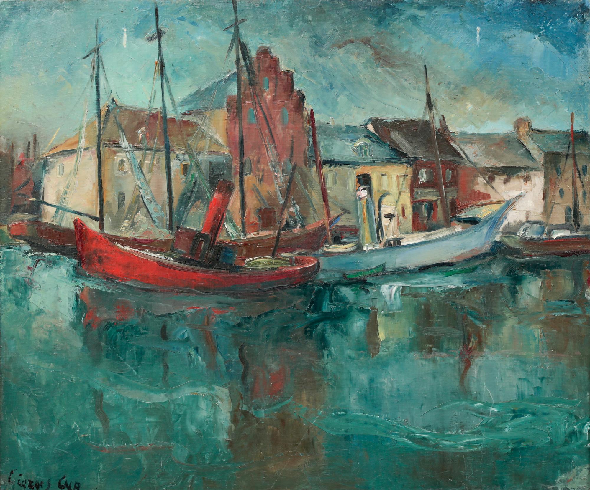 GEORGES ALBERT CYR, attrubuted to, oil on canvas, signed 1932 à tergo.