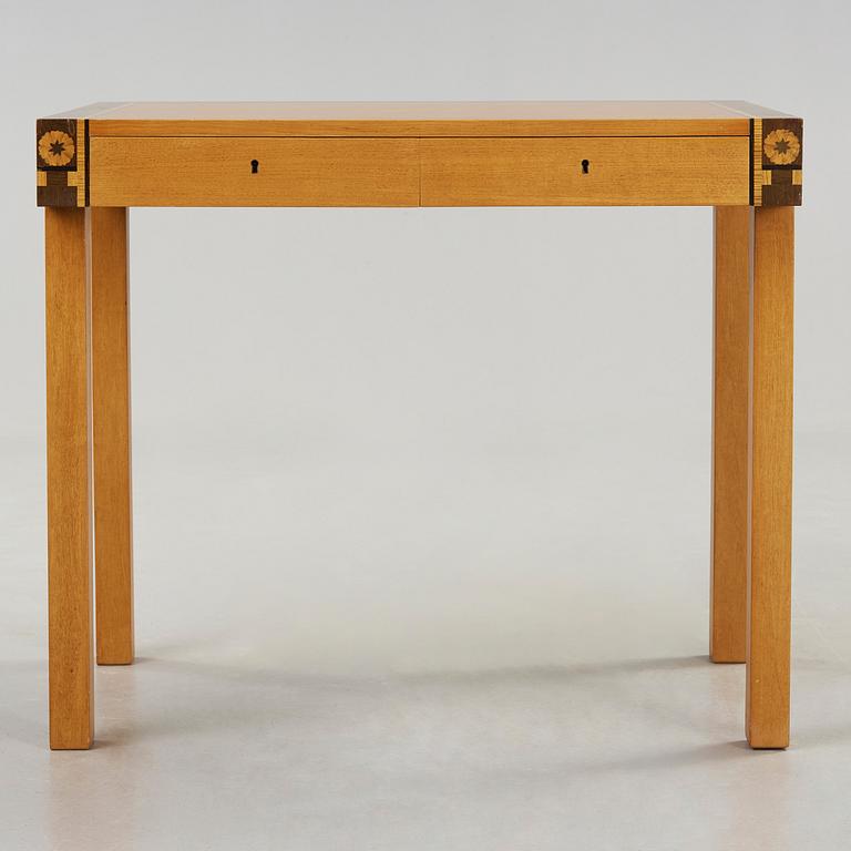 Carl Malmsten, A Carl Malmsten mahogany working table, Åtvidaberg, Sweden ca 1934.