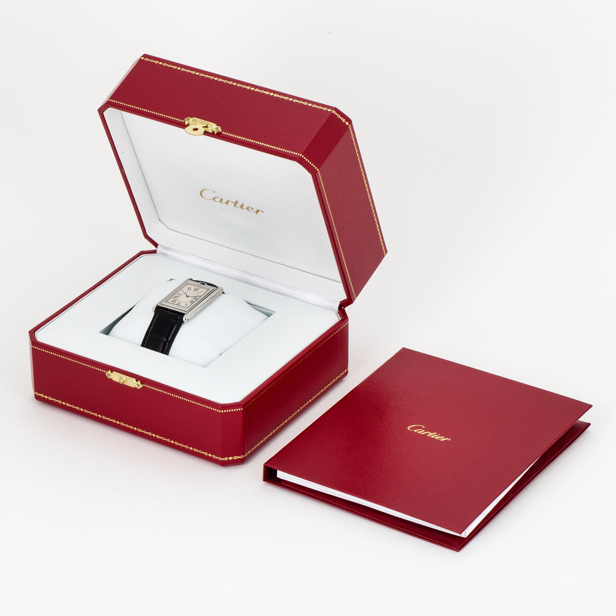 CARTIER, Tank Basculante, armbandsur, 25,4 x 31,2 mm.