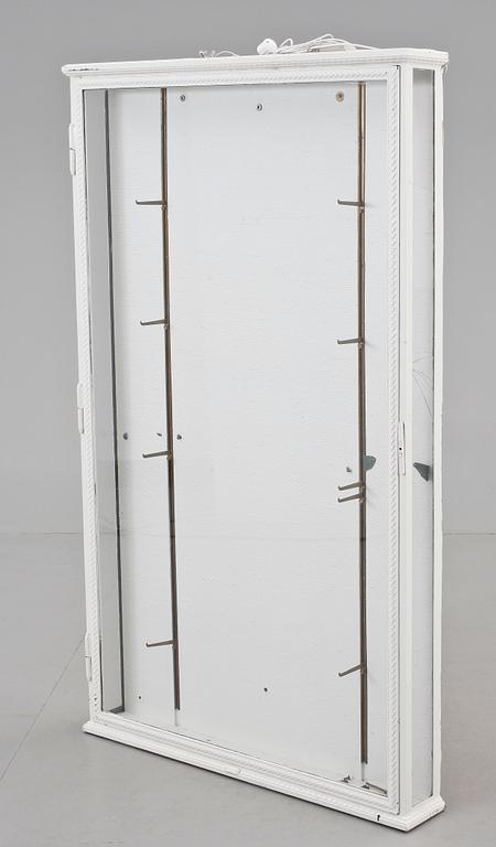 AFFISCHSKÅP/SKYLTSKÅP, gjutjärn, tidigt 1900-tal.