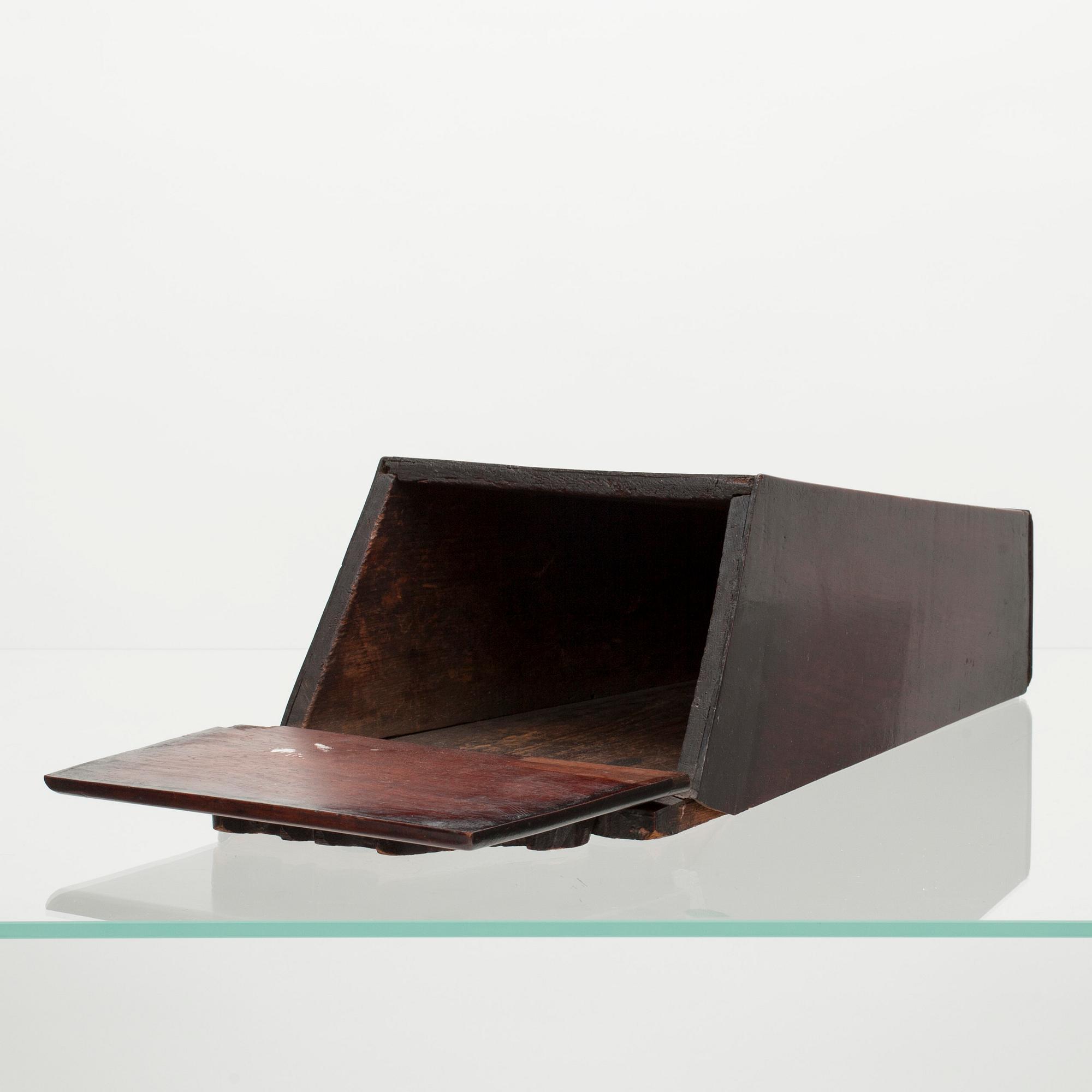 CANDLE BOX, Regency, England tidigt 1800-tal.