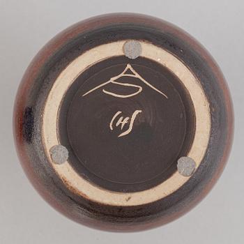 Carl-Harry Stålhane, a set of three stoneware vases for Rörstrand and Designhuset.