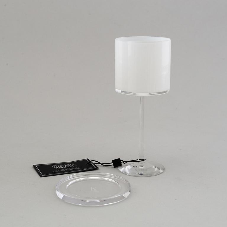 KARL LAGERFELD, rödvinsglas, 10 stycken, för Orrefors, 2000-tal.