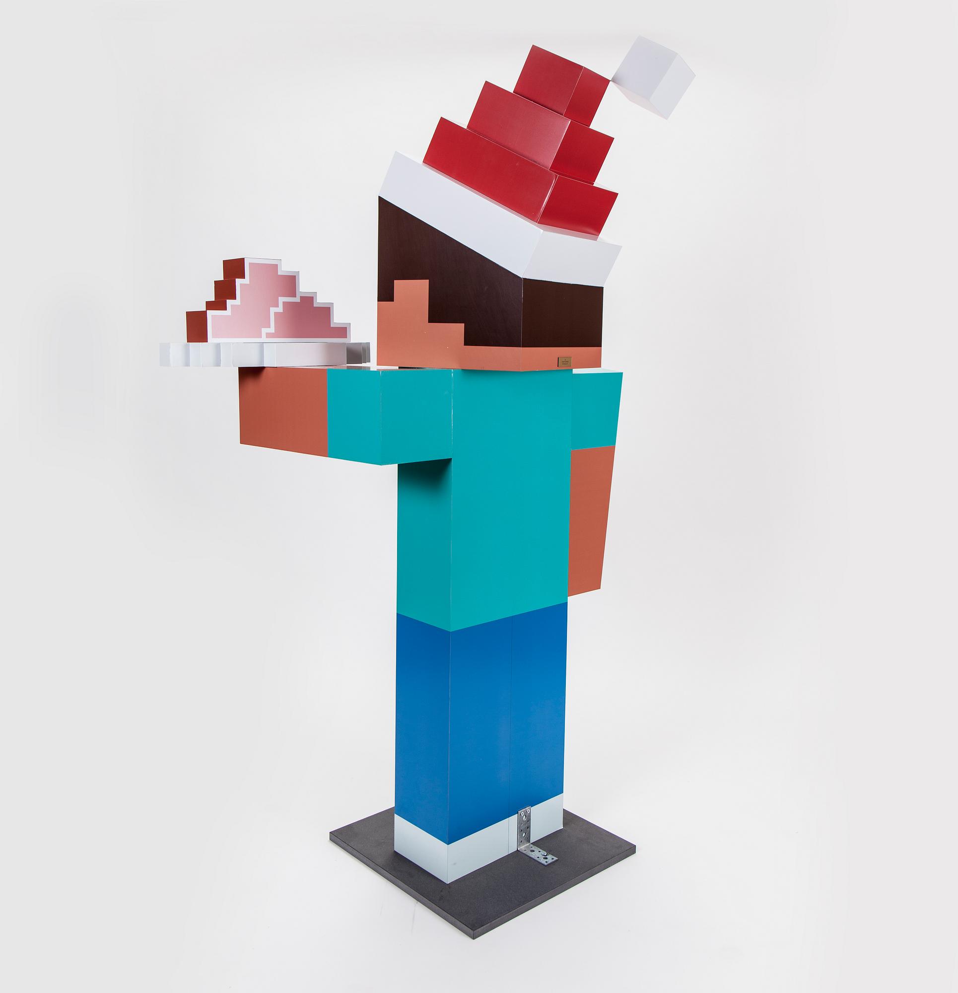 MINECRAFT STEVE, NK 2015, JoAnn Tan Studio.