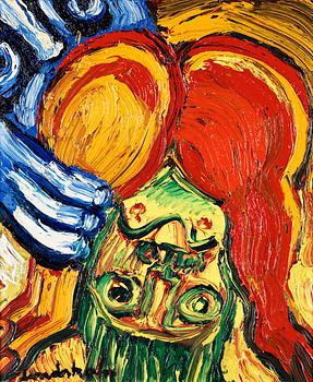 138. Bengt Lindström, "Kvinna som tittar tillbaka" (Woman looking back).