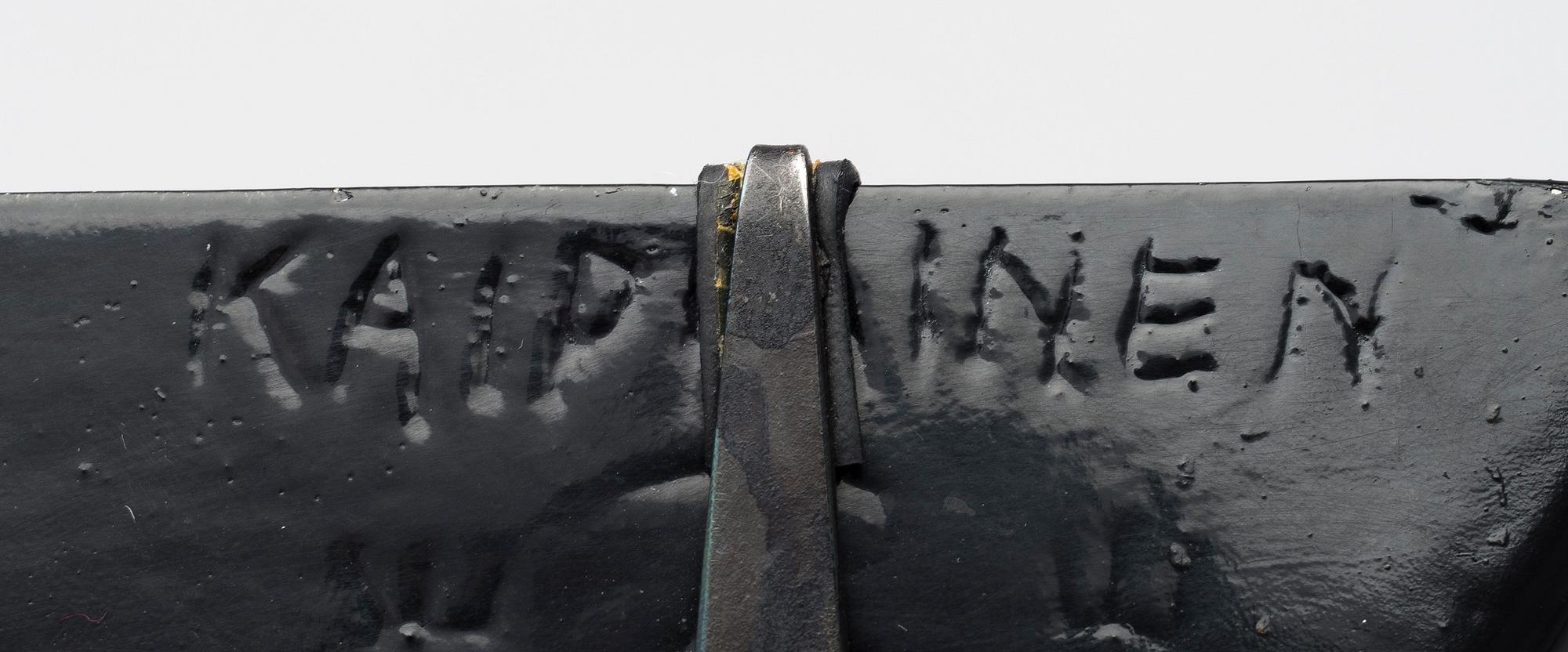 BIRGER KAIPIAINEN, A CERAMIC RELIEF. Lunch time. Signed Kaipiainen. Rörstrand. Late 1950s.