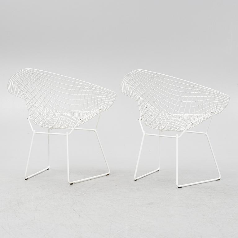 Harry Bertoia, "Diamond chair", 1 par, Knoll, 2000-tal.