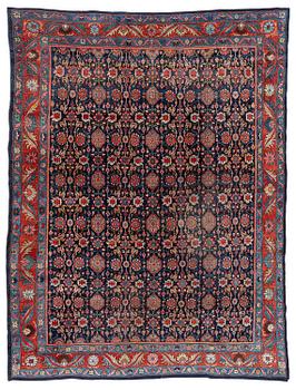 374. A semi-antique Bidjar carpet, Western Persia, c. 374 x 286 cm.