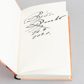 Björn Ranelid, books, 6 pcs, signed.