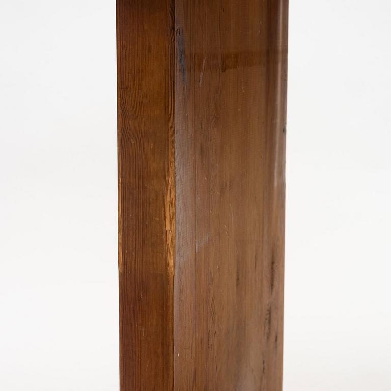 Axel Einar Hjorth, a stained pine 'Lovö' table, Nordiska Kompaniet, Sweden 1930s.