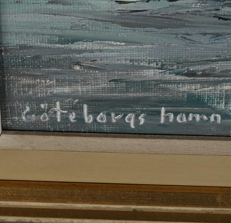 KURT ERIK HEINONEN, olja på duk, signerad.