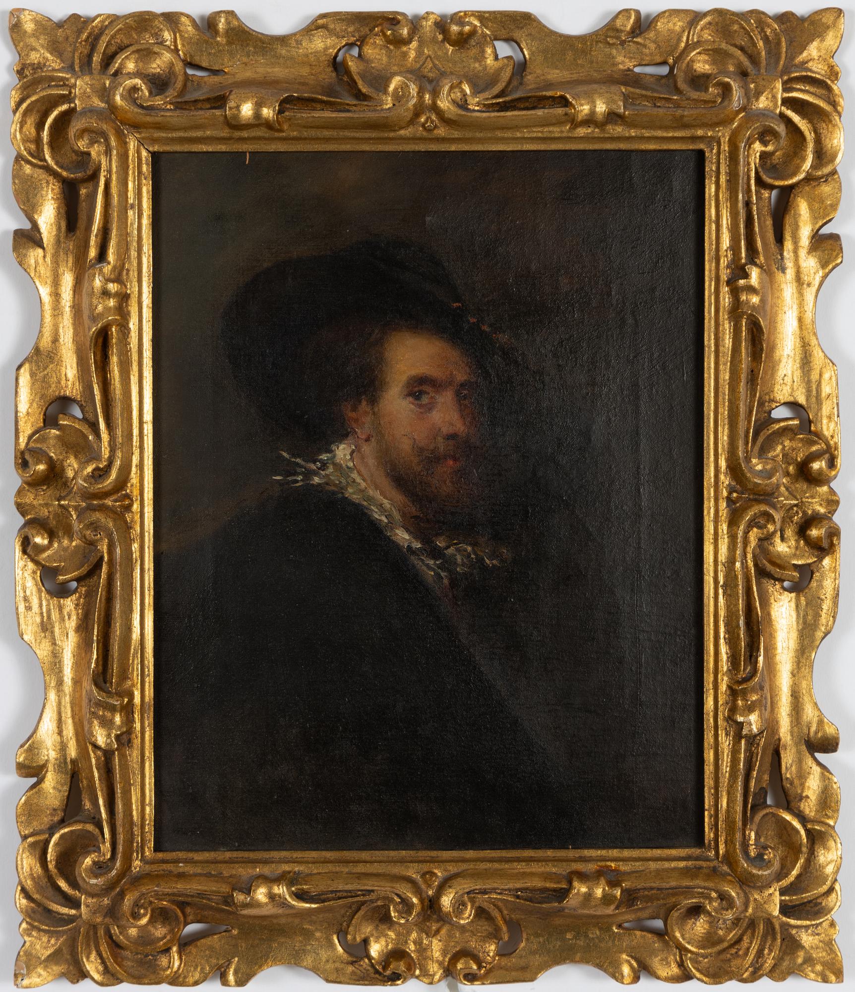 Peter Paul Rubens, kopia efter, Självporträtt.