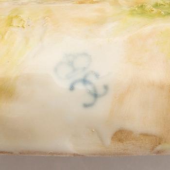 Figurgrupp troligen Ludwigsburg Tyskland 1900-talets första hälft porslin.