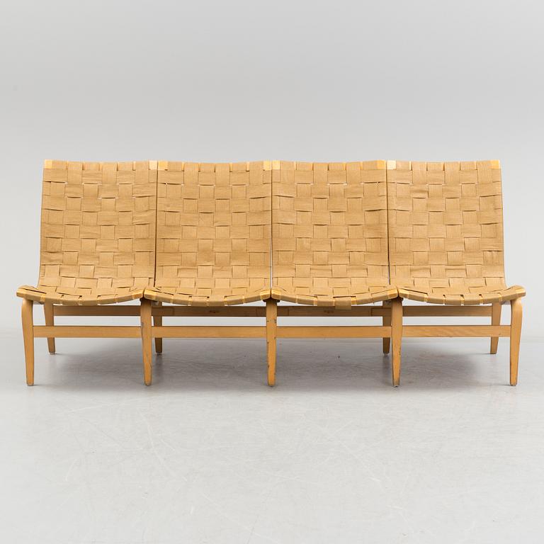 BRUNO MATHSSON, soffa, "Arbetsstolen", Firma Karl Mathsson, Värnamo.